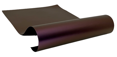 "Frosted Grape" Smooth Faux Leather Sheet