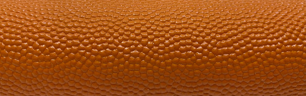 "Rust Orange" Cobblestone Textured Faux Leather Sheet