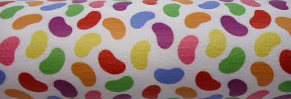 "Jelly Beans" Textured Faux Leather sheet