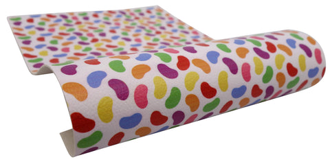 "Jelly Beans" Textured Faux Leather sheet