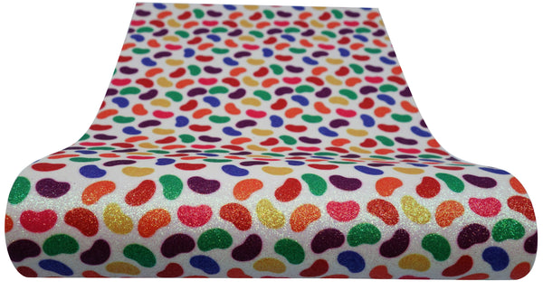 "Jelly Beans" Fine Glitter sheet - CraftyTrain.com