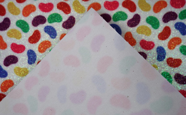 "Jelly Beans" Fine Glitter sheet - CraftyTrain.com