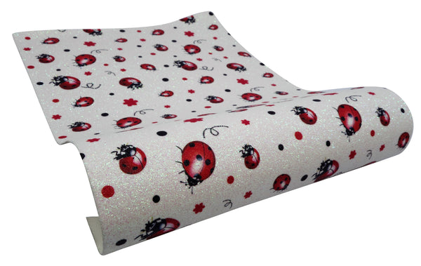 "Ladybug" Fine Glitter Sheet