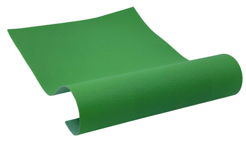 "Leaf Green" Textured Faux Leather Sheet