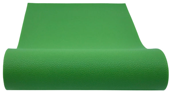 "Leaf Green" Textured Faux Leather Sheet