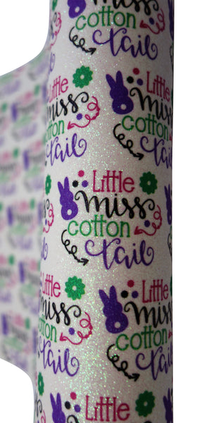 "Little Miss Cotton Tail" Fine Glitter Sheet