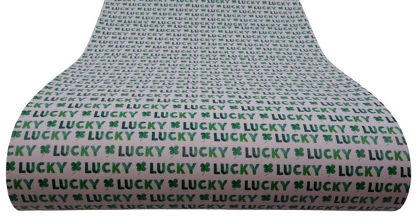 "Lucky" Ultra Smooth Faux Leather Sheet