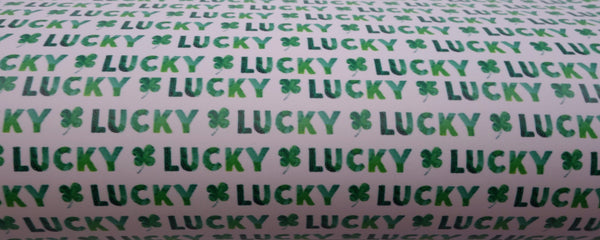 "Lucky" Ultra Smooth Faux Leather Sheet