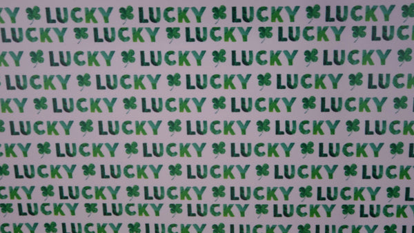 "Lucky" Ultra Smooth Faux Leather Sheet