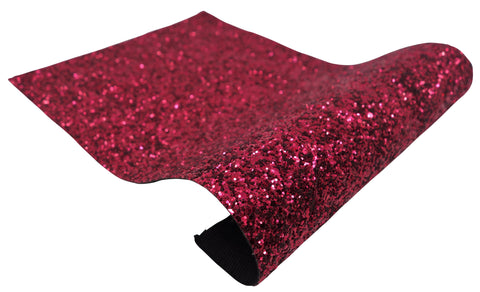 "Deep Fuschia" Premium Glitter sheet