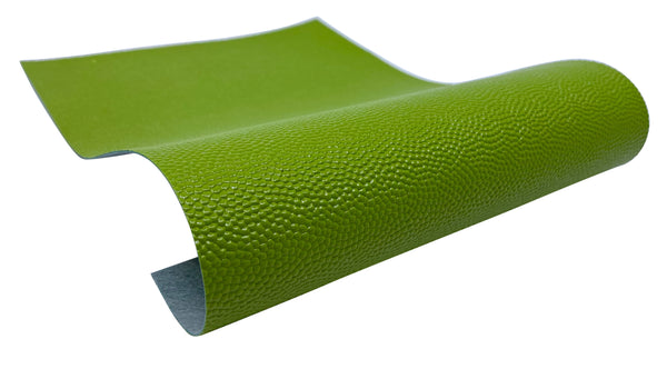 "Mossy Bog Green" Cobblestone Textured Faux Leather Sheet