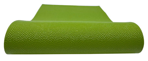 "Mossy Bog Green" Cobblestone Textured Faux Leather Sheet