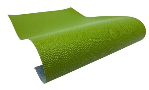 "Mossy Bog Green" Cobblestone Textured Faux Leather Sheet