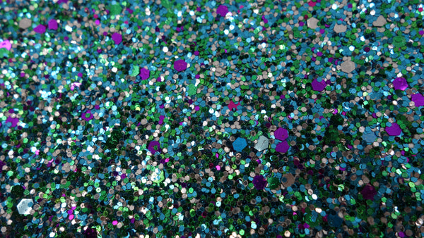 "Mermaid Lagoon" Premium Glitter sheet