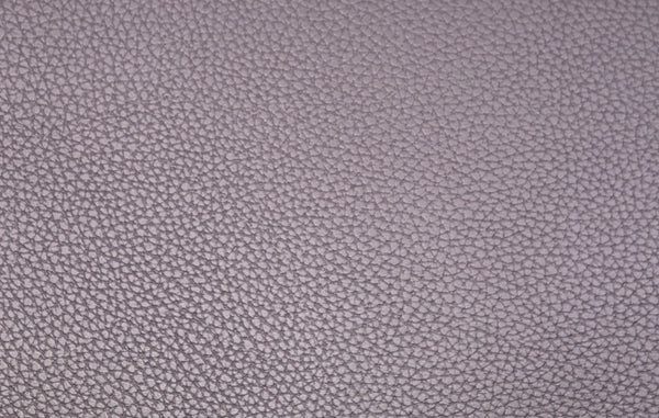 "Metallic Silver" Textured Faux Leather Sheet