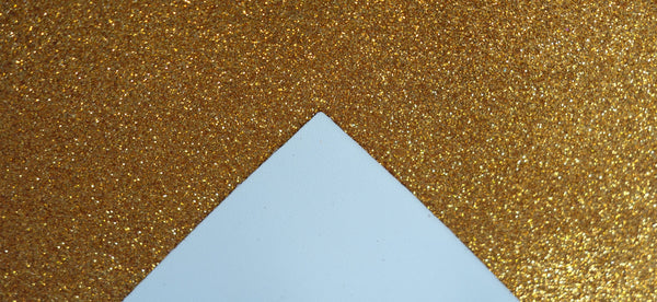 "Monarch Orange" Fine Glitter Sheet