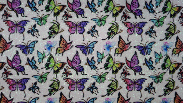 "Ombré Butterfly" Fine Glitter Sheet