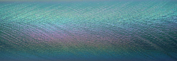 "Oil Slick (Light)" Brushed Faux Leather sheet