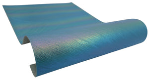 "Oil Slick (Light)" Brushed Faux Leather sheet