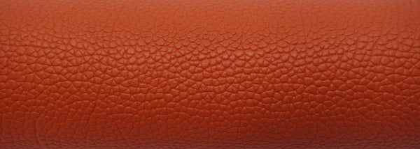 "Orange" Pebble Textured Faux Leather sheet