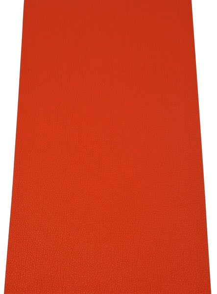 "Orange" Pebble Textured Faux Leather sheet