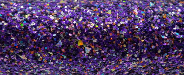 "Party Purple" Premium Glitter sheet - CraftyTrain.com