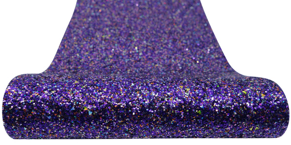 "Party Purple" Premium Glitter sheet - CraftyTrain.com