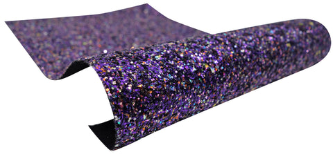 "Party Purple" Premium Glitter sheet - CraftyTrain.com