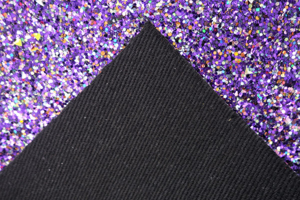 "Party Purple" Premium Glitter sheet - CraftyTrain.com