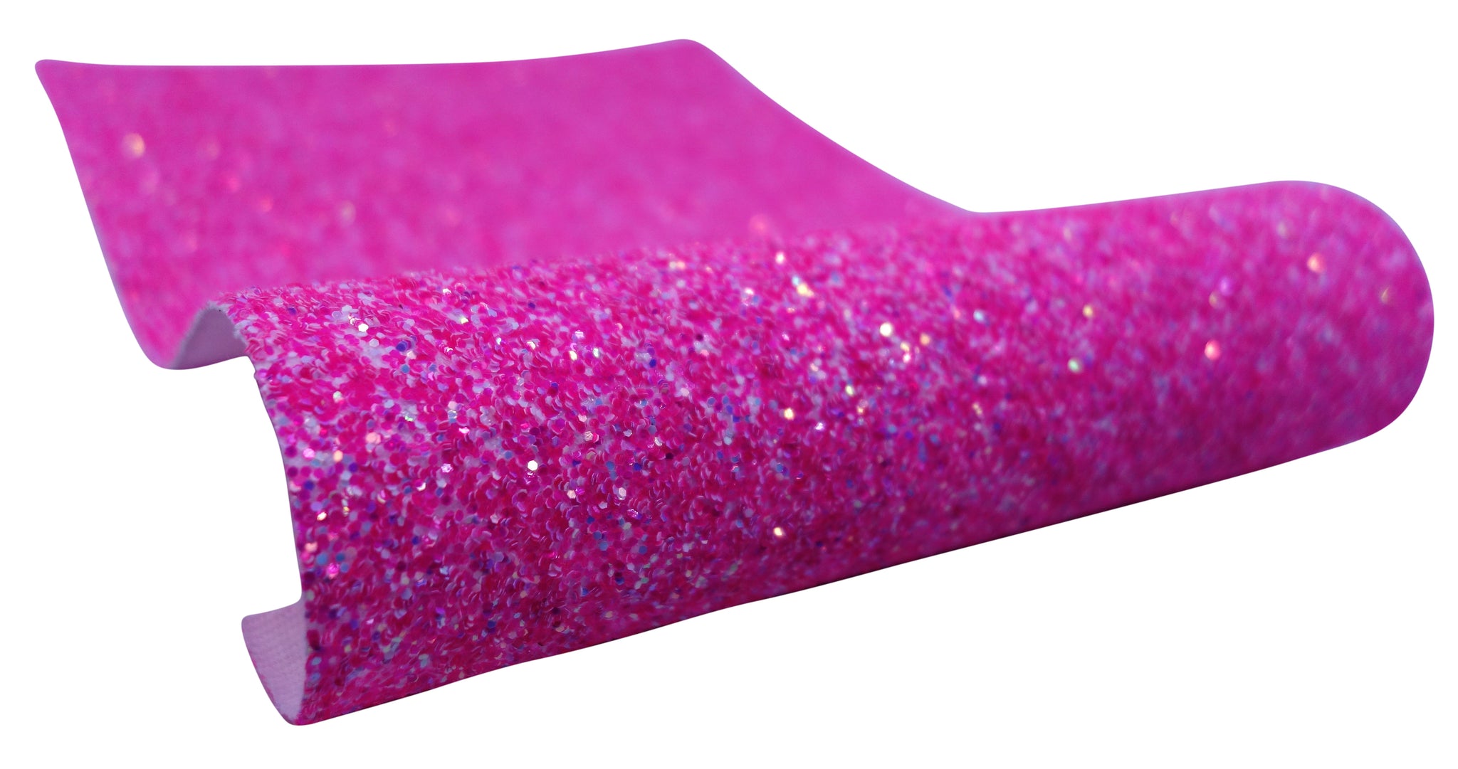 "Hot Pink & White" Premium Glitter Sheet