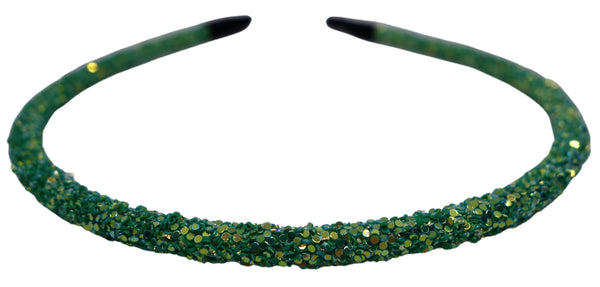 "Pumpkin Patch Green" Glitter Headband