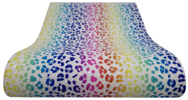 "Rainbow Animal Print" Premium Glitter sheet