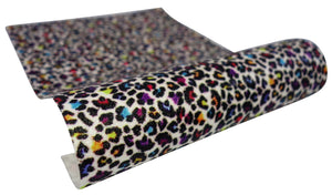 "Colorful Leopard" Fine Glitter Sheet