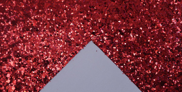 "Red 2.0" Mixed Glitter sheet - *IMPERFECT*