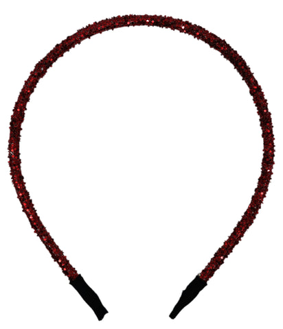 "Red" Glitter Headband - CraftyTrain.com