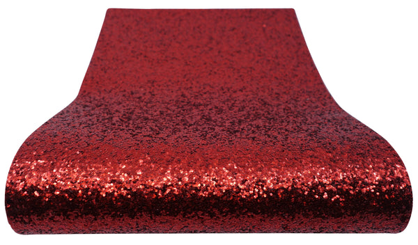 "Red" Mixed Glitter sheet - CraftyTrain.com