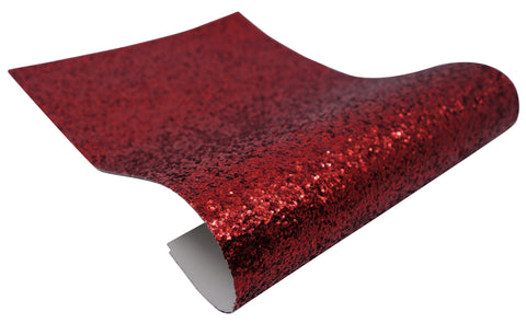 "Red" Mixed Glitter sheet - CraftyTrain.com