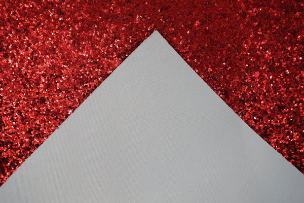 "Red" Mixed Glitter sheet - CraftyTrain.com