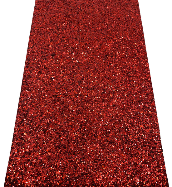 "Deep Red" Premium Glitter Sheet