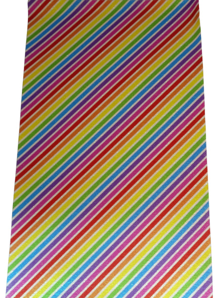 "Rainbow Slanted Stripes" Fine Glitter Sheet