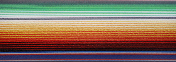 "Vivid Serape" Textured Faux Leather sheet