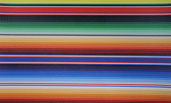 "Vivid Serape" Textured Faux Leather sheet