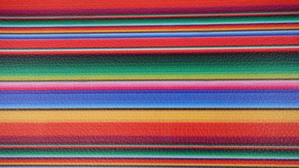 "Serape" Textured Faux Leather sheet