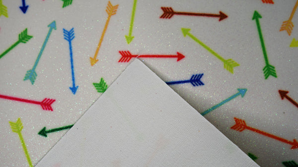 "Follow Your Arrow" Fine Glitter sheet