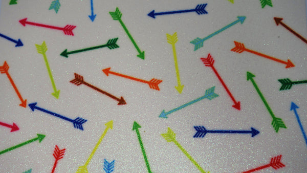 "Follow Your Arrow" Fine Glitter sheet