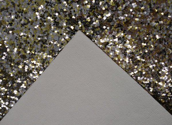 "Silver & Gold" Mixed Glitter sheet