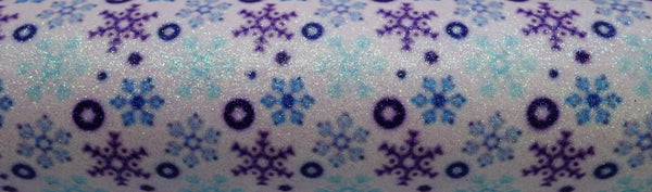 "Snowflake Wonderland" Fine Glitter sheet