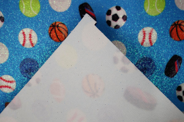 "Sports" Fine Glitter sheet - CraftyTrain.com