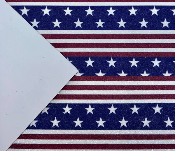 "Stars & Stripes" Fine Glitter Sheet