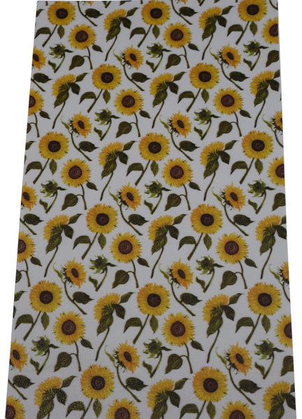 "Sunflower Patch" Textured Faux Leather sheet